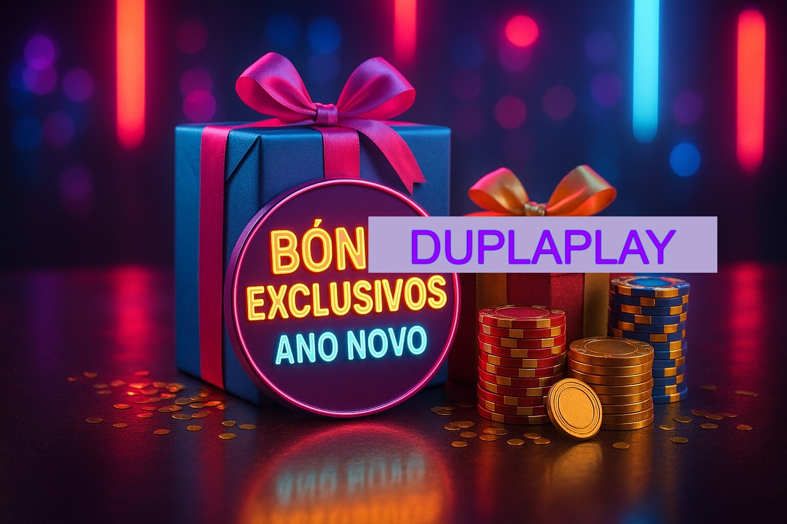 Promoções de Ano Novo no DUPLAPLAY